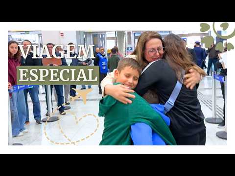 1 ANO SEM IR PARA O BRASIL, QUASE PERDEMOS O VOO - FLÁVIA CALINA thumbnail