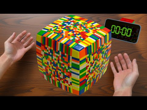 Solving the Biggest Rubik’s Cube in the World! | MoYu 21x21 thumbnail