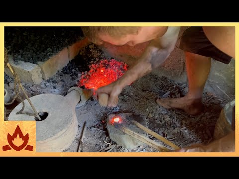 Primitive Technology: Decarburization of iron and forging experiments thumbnail