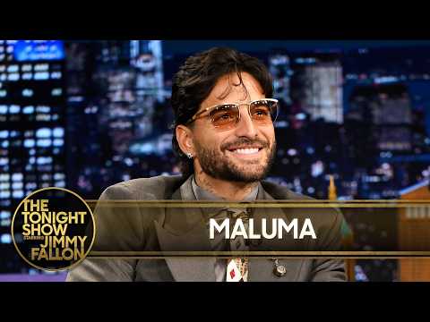 Maluma Invited Shakira to Ride Horses on His Ranch, Talks Loco X Volver Album | The Tonight Show thumbnail