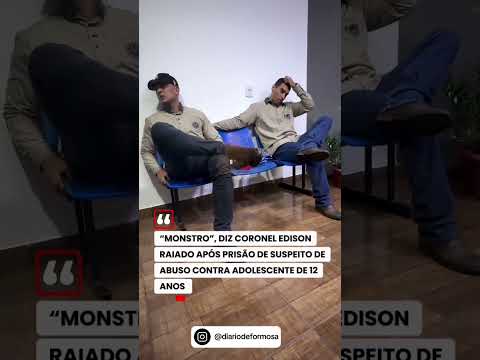 ? SUSPEITO DE ABUSAR DE ADOLESCENTE É PRESO EM FLAGRANTE PELA PM NA REGIÃO NOROESTE #crime #suspense thumbnail