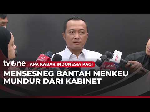 Mensesneg Nyatakan Pemerintah Tengah Lakukan Koordinasi untuk Kuatkan Rupiah | AKIP tvOne thumbnail