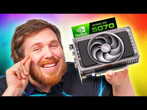 Why aren’t they all this size - Colorful iGame RTX 5070 Mini thumbnail