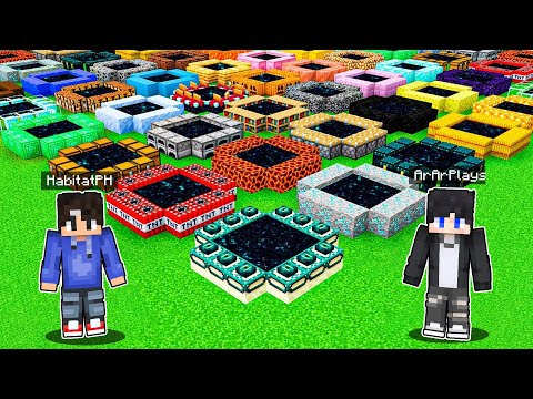1000 Super End Portals in Minecraft thumbnail