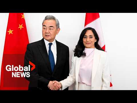 Chinese foreign affairs minister visits Canada for 1st time in a decade, meets with Anand thumbnail