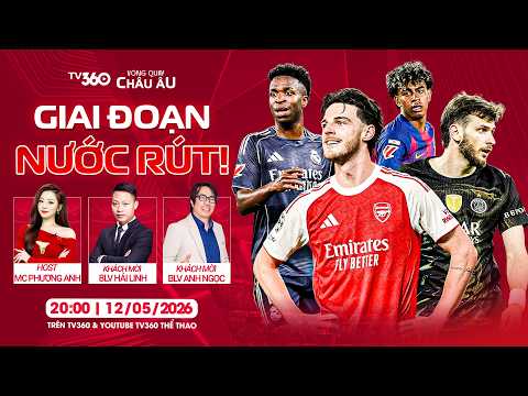 ?  ARSENAL SÁNG CỬA VÔ ĐỊCH, AI CẢN NỔI PSG TẠI CHAMPIONS LEAGUE? | VÒNG QUAY CHÂU ÂU #109 thumbnail