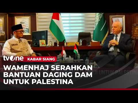 Indonesia Serahkan DAM Haji untuk Palestina | Kabar Siang thumbnail