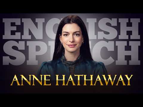 ENGLISH SPEECH | ANNE HATHAWAY: Don't Make Us Wait (English Subtitles) thumbnail