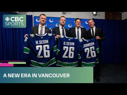 Canucks name Sedin twins co-presidents, former forward Ryan Johnson general manager | #CBCSports thumbnail