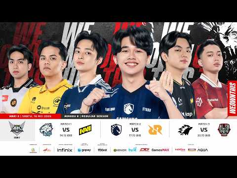 ? LIVE | MPL ID S17 | Regular Season Hari 2 Minggu 8 | Bahasa Indonesia thumbnail