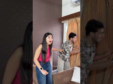 Sneak in Boyfriend Gone Wrong😰 #sneaking #couplememories #jagritipahwa #daring #datingproblems thumbnail