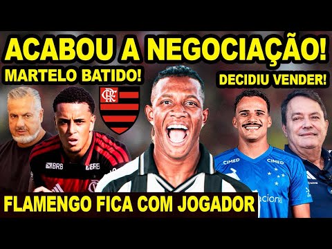 ACABOU A NEGOCIAÇÃO! FLAMENGO FICA COM JOGADOR E EMPRESÁRIO ENTRA EM DESESPERO! PEDRINHO DECIDIU! E+ thumbnail