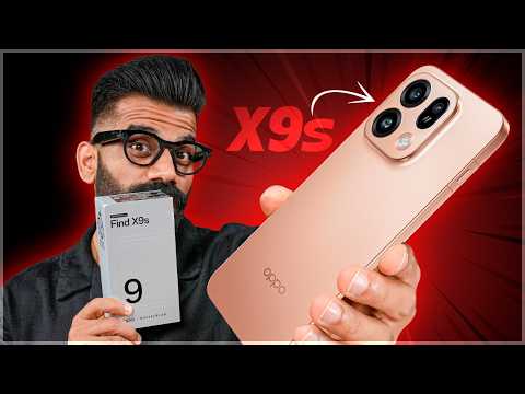 OPPO Find X9s Unboxing & First Look - Compact Powerhouse!🔥🔥🔥 thumbnail