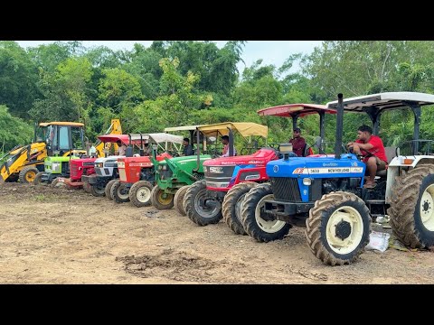 Tractor Power Test in Different Terrains | Swaraj 855 Fe | New Holland 3630| Mahindra Arjun NOVO 605 thumbnail