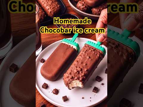 Homemade Chocobar - Childhood Choco Ice Cream 🍫❄️ | Kids Favourite Nostalgic Ice Cream 😍 thumbnail