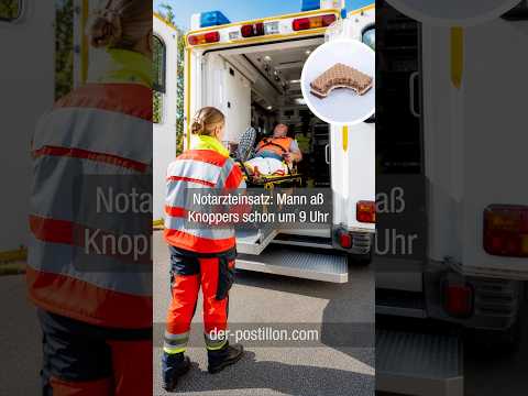 Notarzteinsatz: Mann aß Knoppers schon um 9 Uhr thumbnail