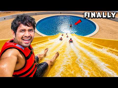 Extreme Fun…On Our New Water Slide 😍 | मज़ा आ गया | Part-5 | Day 49 thumbnail