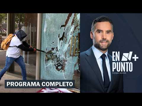 Caos durante protesta del CNTE ¿Quiénes son los encapuchados? | En Punto - 01 de Junio 2026 thumbnail