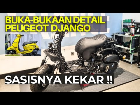 REVIEW : BUKA BUKAAN DETAIL PEUGEOT DJANGO 150 Model 2026 | SASIS KEKAR !! thumbnail