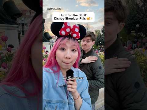 You’ll never guess who we found!! 🤩🥹 #yinrunandluke #disney #shoulderpals #couple #love thumbnail