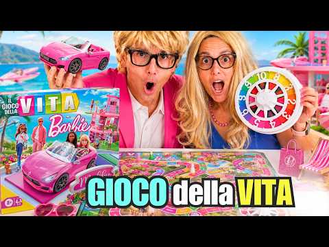 PROVIAMO LA VITA DA BARBIE e KEN con il Gioco della Vita di Barbie thumbnail