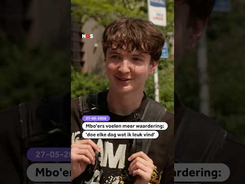 Mbo’ers voelen meer waardering: ‘doe elke dag wat ik leuk vind’ thumbnail