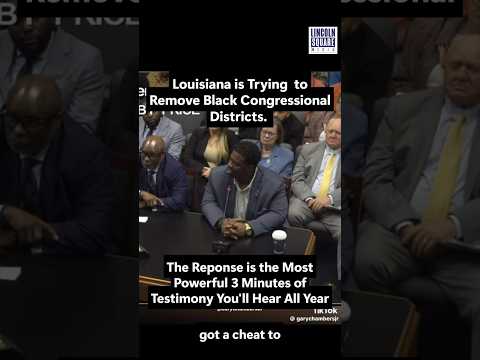 "Anybody who has to cheat to win is a sucker" - activist Gary Chambers Jr. #redistricting thumbnail