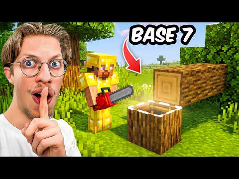J'ai Construit les Bases les Plus Secrètes de Minecraft ! thumbnail