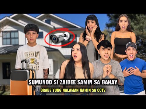 SUMUNOD SI ZAIDEE SA BAHAY NAMIN *GRABE YUNG NALAMAN NAMIN SA CCTV | FAMILYAY thumbnail