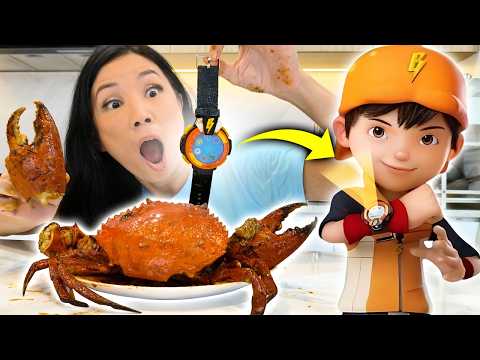 NEMU JAM TANGAN BOBOIBOY DI KEPITING SAUS PADANG ! AJAIB DAPAT KUASA ! thumbnail