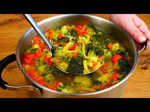 This vegetable soup saved my life! Now I make vegetable soup every day! thumbnail