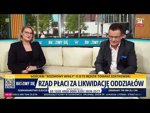 Tusk niszczy powiatowe szpitale. Szpital w Mławie ma 24 mln długu! Budzimy się wPolsce24 thumbnail