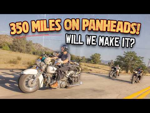350 Miles on Panheads! (Will We Make It?) - Vlog 251 thumbnail