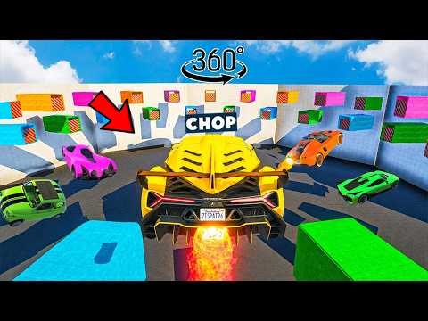 GTA 5 CHOP AND FROSTY PLAY THE 360*  MINIONS MYSTERY  BOX !! thumbnail