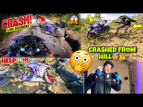 My Ktm Crashed in Jungle from Hill?? Total loss hogai? Old Days Vlog thumbnail