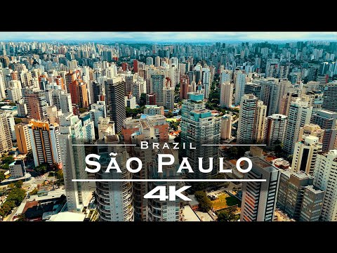 SÃO PAULO from Above 🇧🇷 | Stunning 4K Drone Footage of Brazil’s Mega City thumbnail