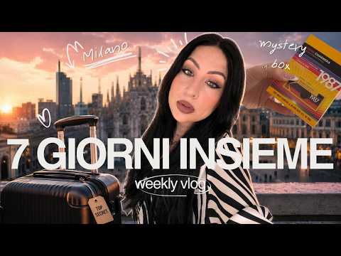 UNA SETTIMANA A MILANO PER... 👀 weekly vlog thumbnail