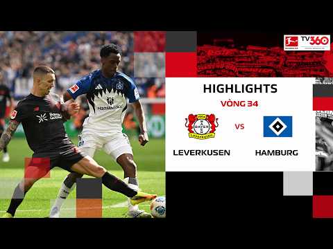HIGHLIGHTS BAYER LEVERKUSEN - HAMBURG: NHỌC NHẰN GIÀNH 1 ĐIỂM, LỠ CƠ HỘI C1 | BUNDESLIGA 25-26 thumbnail