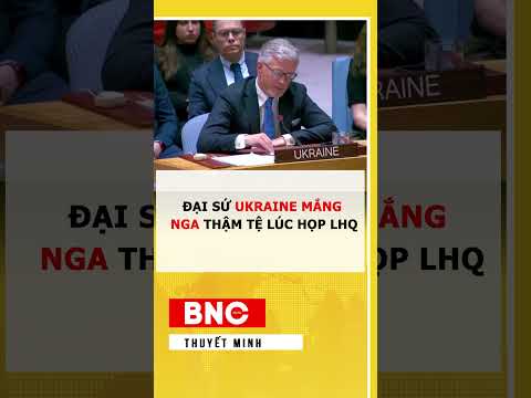 Đại sứ Ukraine mắng Nga thậm tệ lúc họp LHQ thumbnail