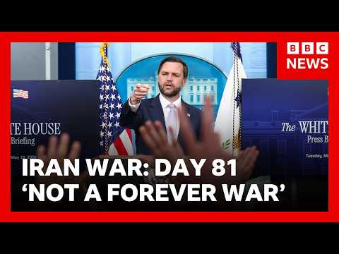 Iran 'not a forever war', says US Vice President JD Vance | BBC News thumbnail