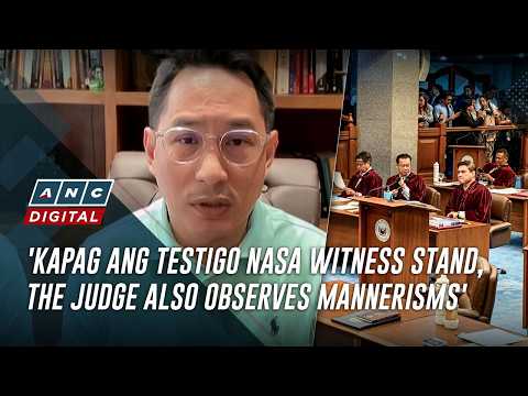 Why a senator-judge must be present during impeachment trial, according to Adiong | ANC thumbnail