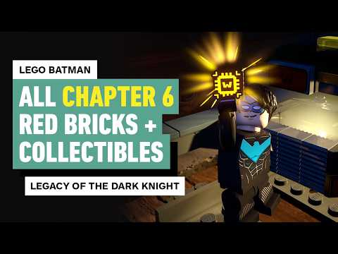 Lego Batman: Legacy of the Dark Knight - All Chapter 6 Red Bricks and Mission Collectibles thumbnail