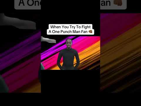 Never fight a One Punch Man Fan 🤣 #onepunchman #anime #cilvanis #comedy #skit thumbnail