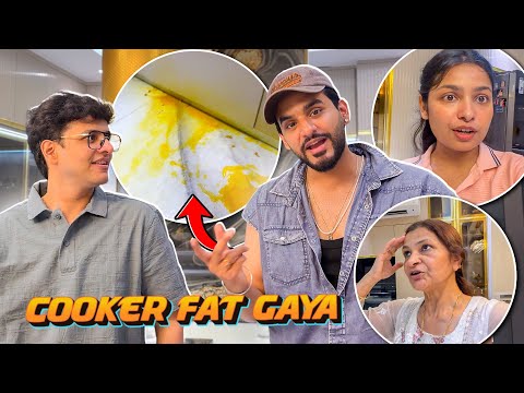 Kitchen mein hua hadsa 😱shukar hai bach gaye  thumbnail