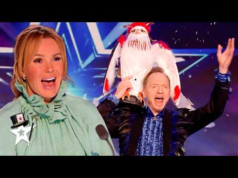 TRY NOT TO LAUGH! Hilarious Magicians on Got Talent thumbnail