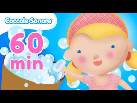 La bella lavanderina 🧺 e le più belle canzoncine per bimbi piccoli (1 ORA) | Coccole Sonore thumbnail