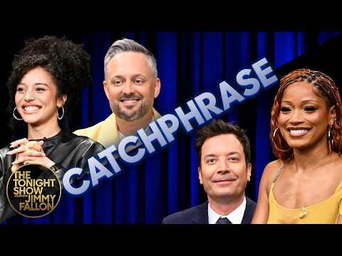Catchphrase with Nate Bargatze, Chase Infiniti and Keke Palmer | The Tonight Show thumbnail