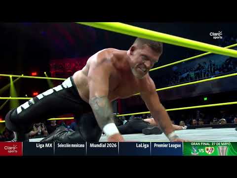 Mike Santana MANTIENE el título mundial del TNA tras vencer a Steve Mclin thumbnail