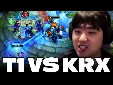 펜타인데? 진짜야? 잡지 말자! 진짜 감사한 일이다｜T1 vs KRX｜2026 LCK thumbnail