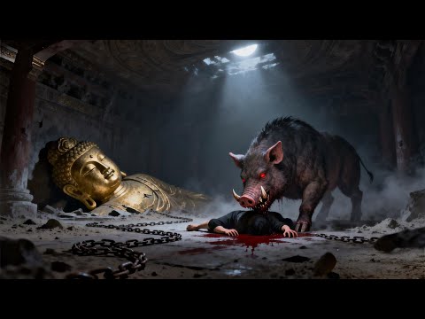 盗墓Movie🔥【MULTISUB】豬臉怪人啃噬活人！阿東裝死仍難逃血盆大口#惊悚 #悬疑 #movie #鬼吹灯 #drama #探险 #chinesedrama thumbnail